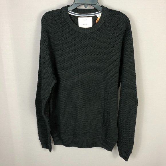 Weatherproof Other - Weatherproof Men's Black Heavy Knot Sweater Size Large